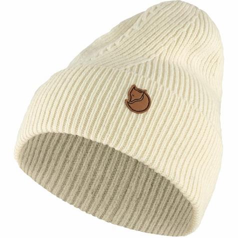 Fjällräven Directional Rib Beanies White Singapore For Women (SG-183666)